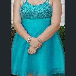 Dancing Queen USA homecoming dress.